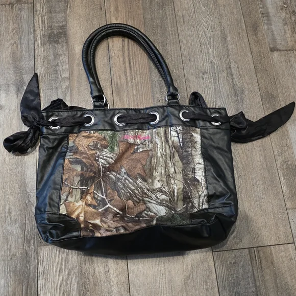 Metal Mulisha Black and Camouflage Shoulder Bag - Picture 2 of 2